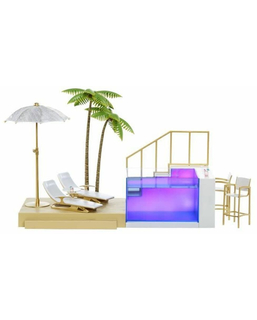  Playset Rainbow High Color Change Pool & Beach Club Playset, fig. 1 