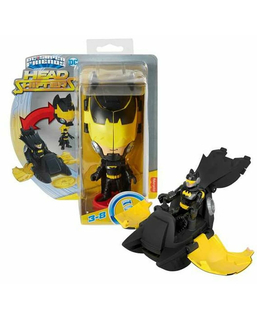  Actionfiguren DC Comics Head Shifters Super Friends Imaginext Fahrzeug Convertible, fig. 1 