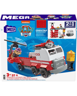  Playset Megablocks Paw Patrol Feuerwehrauto + 3 jahre 37 Stücke, fig. 1 