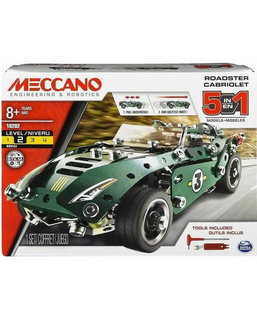  Playset Meccano 18202 Convertible 5 in 1 Retro Friction, fig. 1 