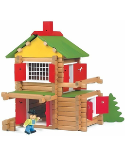  Playset Jeujura My Wooden Chalet (135 Stücke), fig. 1 