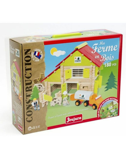  Playset Jeujura My Wooden Farm (180 Stücke), fig. 1 