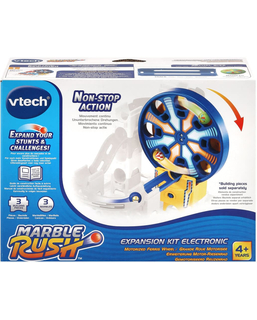  Murmel-Set Vtech Marble Rush - Expansion Kit Electronic - Reuzenrad Rundkurs Rennbahn mit Rampen 3 Stücke + 4 Jahre, fig. 1 