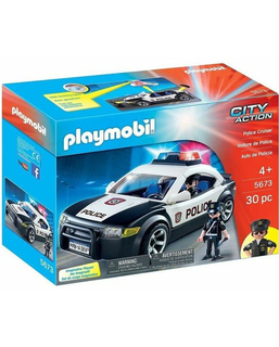  Playset Playmobil City Action 5673 Polizeiwagen, fig. 1 