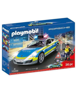  Playset Porsche 911 Carrera 4S Police Playmobil 70066 (36 pcs), fig. 1 