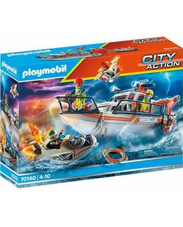  Playset Playmobil City Action Fire Fighting Mission 70140 (95 pcs), fig. 1 