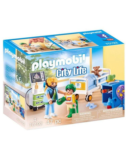  Playset City Life Children's Hospital Ward Playmobil 70192 (47 pcs), fig. 1 