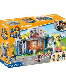  Playset Playmobil Duck on Call Polizei Die Basisstation 70830 (70 pcs), fig. 1 