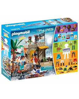  Playset Playmobil 70979 My Figures: Island of the Pirates, fig. 1 