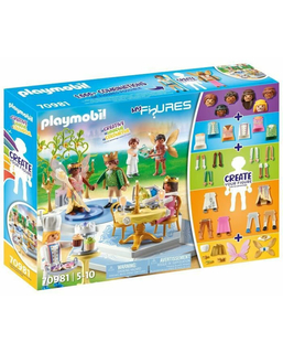  Playset Playmobil 70981 My Figures: Creative, Unique y Colourful, fig. 1 