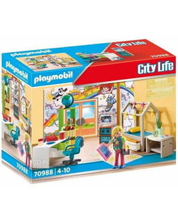  Playset Playmobil 70988 Jugendliche Raum, fig. 1 