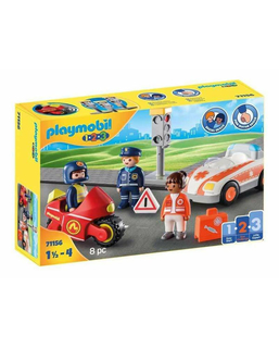  Playset Playmobil 71156 1.2.3 Day to Day Heroes 8 Stücke, fig. 1 