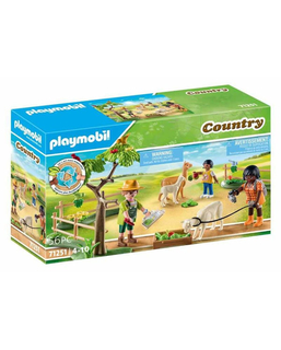  Playset Playmobil 71251 Country Walk with Alpaca 56 Stücke, fig. 1 