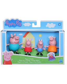  Figurensatz Hasbro Peppa Pig Family 4 Stücke, fig. 1 