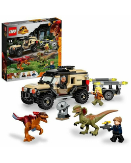  Playset Lego 76951 Jurassic World Transport of Pyroraptor and Dilophosaurus, fig. 1 