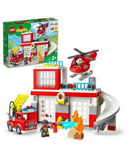  Playset Lego 10970 DUPLO Fire Station and Helicopter (117 Stücke), fig. 1 