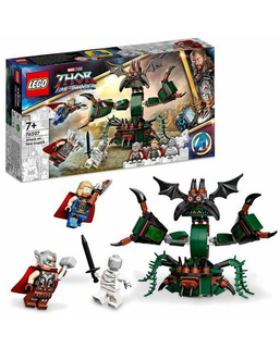  Konstruktionsspiel Lego Thor Love and Thunder: Attack on New Asgard, fig. 1 