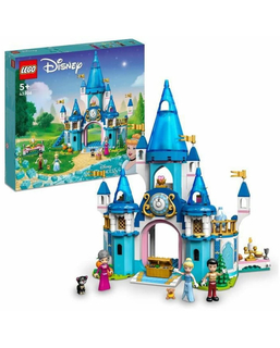  Playset Lego 43206 Cinderella and Prince Charming's Castle (365 Stücke), fig. 1 