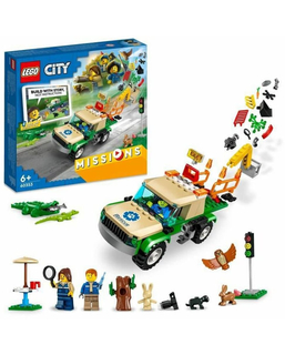  Playset Lego City 60353 Wild Animal Rescue Missions (246 Stücke), fig. 1 