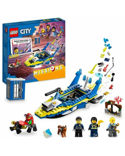  Playset Lego City 60355 Police Detectives Water Missions, fig. 1 