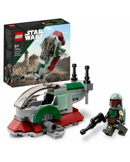  Playset Lego Star-Wars 75344 Bobba Fett's Starship 85 Stücke, fig. 1 