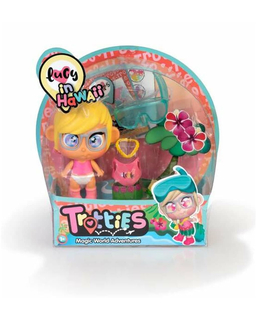  Playset Famosa Lucy In Hawaii Trotties 12 Stücke 10 cm, fig. 1 