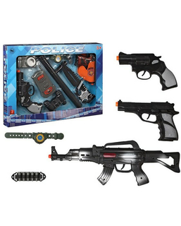  Playset SWAT Polizei 44 x 32 cm, fig. 1 