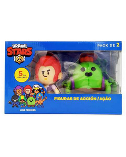  Figurensatz Bizak Brawl Stars 14 cm 2 Stücke, fig. 1 