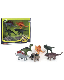  Playset Dinosaurier Figuren x 6, fig. 1 