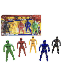  Playset Justice Warrior 5 Stücke, fig. 1 