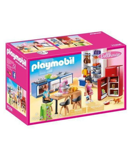  Playset Dollhouse Kitchen Playmobil 70206 (129 pcs), fig. 1 