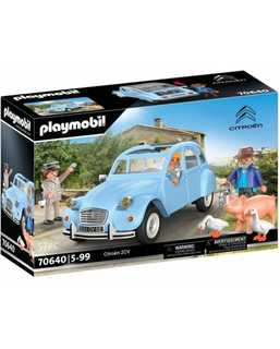  Spielset Fahrzeuge Playmobil Citroen 2CV 70646 Auto Blau 57 Stücke, fig. 1 