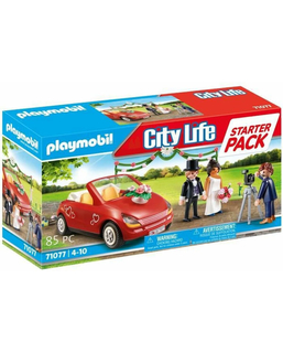  Spielset Fahrzeuge Playmobil 71077 85 Stücke Hochzeit, fig. 1 