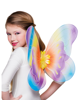  Ailes papillon multicolores 40 x 50 cm fille, fig. 1 