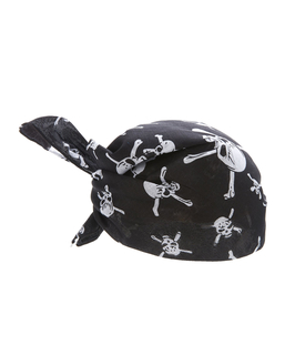  Bandana têtes de mort adulte, fig. 1 