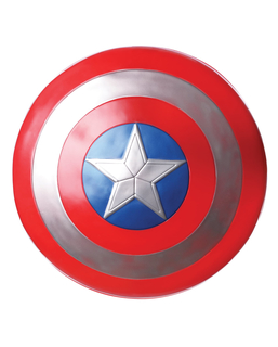  Captain America™ Schild Kostümzubehör rot-blau-weiss, fig. 1 