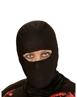  Cagoule ninja noire adulte, fig. 1 