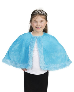  Cape en peluche bleue fille, fig. 1 