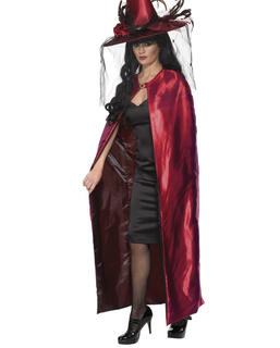  Cape réversible rouge ou noire adulte, fig. 1 