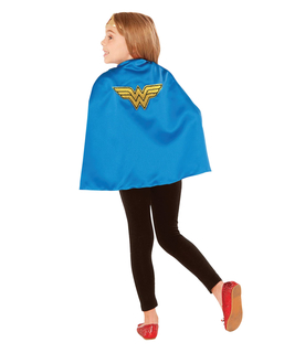  Wonder Woman™-Umhang Superhelden-Zubehör für Kinder blau-gelb, fig. 1 