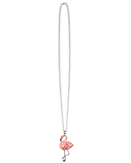  Collier en métal flamant rose adulte, fig. 1 