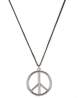  Collier hippie en métal Adulte, fig. 1 