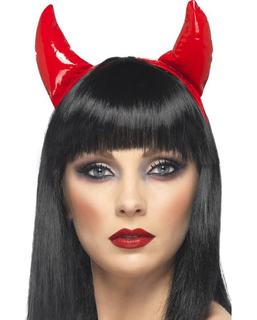  Cornes diable rouge adulte Halloween, fig. 1 