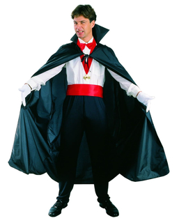  Cape noire de dracula Halloween homme, fig. 1 