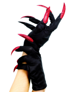  Gants avec faux ongles sorcière Halloween, fig. 1 