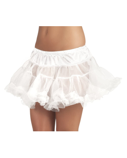  Jupon blanc en tulle femme, fig. 1 