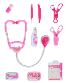  Kit de docteur 10 pièces rose, fig. 1 