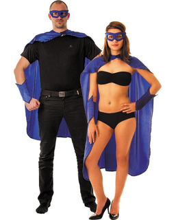  Superheldenkostüm für Frauen und Männer - blau, fig. 1 