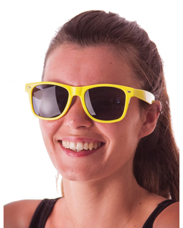  Lunettes blues fluo jaune adulte, fig. 1 