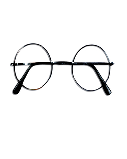  Harry Potter™-Brille Kostüm-Accessoire für Zauberer schwarz, fig. 1 